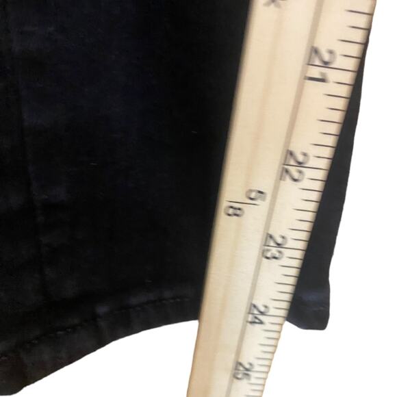 Arizona Black skinny distressed High Rise jeggings with holes - Juniors 11 Short - Picture 7 of 7